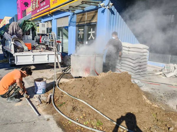 青河顶管注浆加固